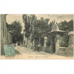 carte postale ancienne 93 GOURNAY SUR MARNE. Impasse de la Ferme 1903