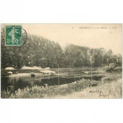 carte postale ancienne 93 GOURNAY SUR MARNE. La Marne