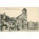 carte postale ancienne 93 LE BOURGET. L'Eglise après les bombardements de 1870