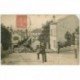 carte postale ancienne 93 LE RAINCY. Allée Gambetta prise de l'Ermitage 1905. Coin droit biseauté