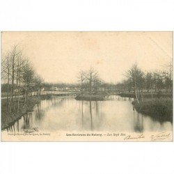carte postale ancienne 93 LE RAINCY. Les Sept Iles 1903