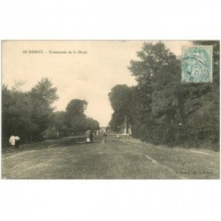 carte postale ancienne 93 LE RAINCY. Promenade de la Dhuys vers 1907