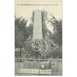 carte postale ancienne 93 NEUILLY PLAISANCE. Monument Plateau d'Avron