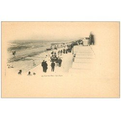 carte postale ancienne 14 LUC-SUR-MER. La Digue 43 vers 1900