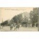 carte postale ancienne 93 PANTIN AUBERVILLIERS. Les Quatre Chemins Route de Flandre avec le Casino Cinéma 1919