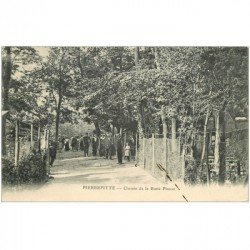 carte postale ancienne 93 PIERREFITTE SUR SEINE. Chemin de la Butte Pinson