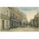 carte postale ancienne 93 ROMAINVILLE. Café Tabac rue de Paris 1917