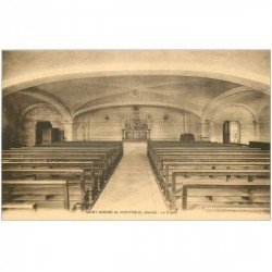 carte postale ancienne 93 SAINT ANDRE DE MONTREUIL. La Crypte