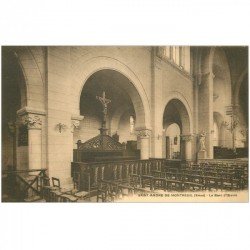 carte postale ancienne 93 SAINT ANDRE DE MONTREUIL. Le Banc d'Oeuvre