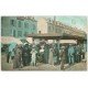 carte postale ancienne 14 LUC-SUR-MER. La Pierre à Poissons 1908