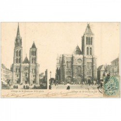 carte postale ancienne 93 SAINT DENIS. La Basilique Abbaye 1903