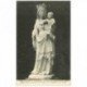 carte postale ancienne 93 SAINT DENIS. La Basilique Abbaye Statue Vierge et Enfant