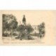 carte postale ancienne 93 SAINT DENIS. Place Thiers ancien Square des Gaules Statue de Vercingétorix vers 1900