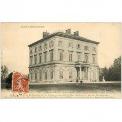 carte postale ancienne 93 SAINT OUEN. Ancien Château Seigneurial 1912