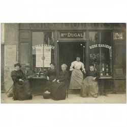 93 SAINT OUEN. Café Vins Maison Dugal 66 Rue des Rosiers 1908