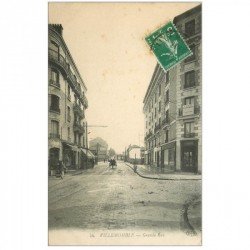 carte postale ancienne 93 VILLEMOMBLE. Boulangerie Grande Rue