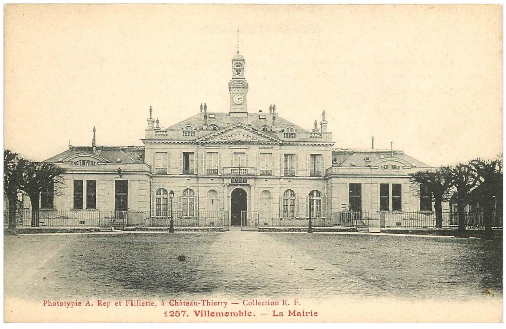 carte postale ancienne 93 VILLEMOMBLE. La Mairie