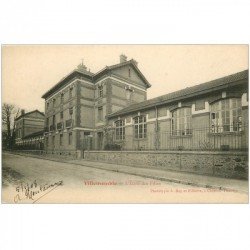 carte postale ancienne 93 VILLEMOMBLE. L'Ecole des Filles 1908