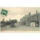 carte postale ancienne K. 91 BRIIS-SOUS-FORGE. Rue de l'Orme Maillard 1909 avec Boucherie