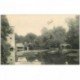 carte postale ancienne K. 91 BRUNOY. Le Moulin et le Pont sur l'Yerres