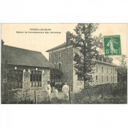 carte postale ancienne K. 91 FORGES-LES-BAINS. Maison Covalescence des Infirmières 1913