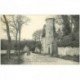 carte postale ancienne K. 91 JARCY. Vieille Tour de l'Abbaye 1912 où fut enfermée Jeanne de Toulouse Comtesse de Poitiers