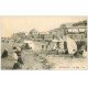 carte postale ancienne 14 LUC-SUR-MER. Les tentes de Plage LL 56