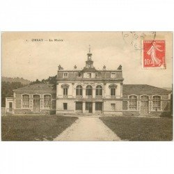 carte postale ancienne K. 91 ORSAY. La Mairie 1908