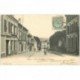 carte postale ancienne K. 91 ORSAY. La Rue Archangé et l'Eglise 1903