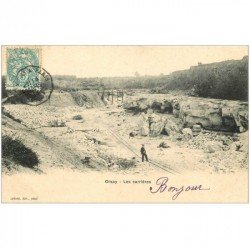 91 ORSAY. Les Carrières à Grès 1904