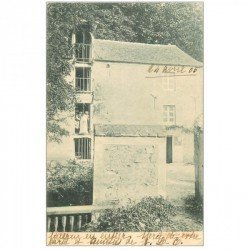 carte postale ancienne K. 91 ORSAY. Moulin de Launay 1905 avec Meuniers et farine