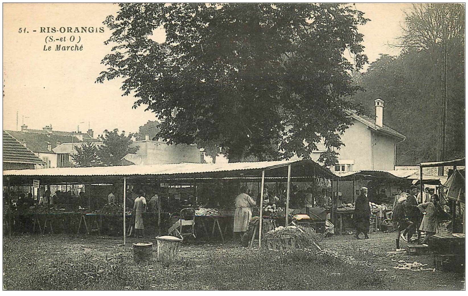 91 RIS ORANGIS. Le Marché 1930