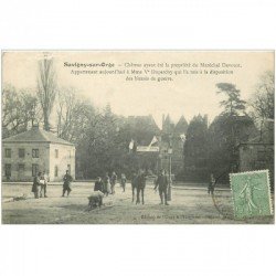 carte postale ancienne K. 91 SAVIGNY-SUR-ORGE. Château Duparchy 1921