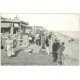 carte postale ancienne 14 LUC-SUR-MER. Passerelle du Quilhoc à la Digue