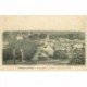 carte postale ancienne K. 91 SAVIGNY-SUR-ORGE. Le Château, Eglise et Usines vus du Chemin de Fer 1904. Edition Orge A. Thévenet