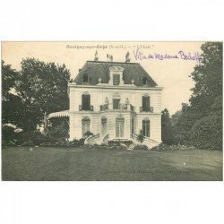 carte postale ancienne K. 91 SAVIGNY-SUR-ORGE. L'Oasis Villa de Madame Bechoff. Edition Orge A. Thevenet