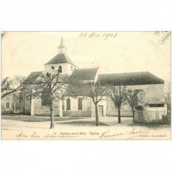 carte postale ancienne K. 93 AULNAY-SOUS-BOIS. Eglise 1903