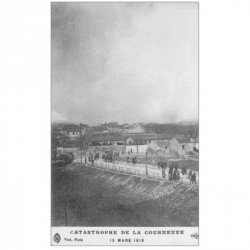 carte postale ancienne K. 93 LA COURNEUVE. Catastrophe de 1918
