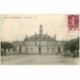 carte postale ancienne K. 93 VILLEMOMBLE. La Mairie 1934 cycliste et voiture ancienne