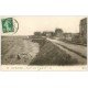 carte postale ancienne 14 LUC-SUR-MER. Route de Langrune