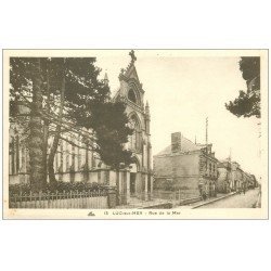carte postale ancienne 14 LUC-SUR-MER. Rue de la Mer 13
