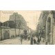 93 MONTFERMEIL. Ecole Jeanne d'Arc Corso de la Fête avec Fanfare et Procession 1917