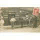 93 LES LILAS. Attelage de livraisons devant Café Tabac Lagarde 19 rue du Tapis Vert 1909