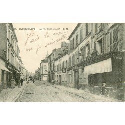 93 BAGNOLET. La rue Sadi Carnot vers 1910