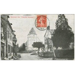 carte postale ancienne 14 MAROLLES. Souvenir des Biscuits Geoges 1910