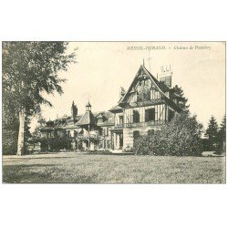 carte postale ancienne 14 MESNIL-DURAND. Château de Pontalery 1906