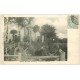 carte postale ancienne 14 MESNIL-MAUGER. Grotte et Calvaire 1905