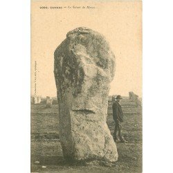 56 CARNAC. Le Géant du Ménec. Dolmens et Menhirs