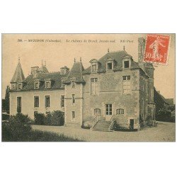 carte postale ancienne 14 MEZIDON. Château du Breuil 1912