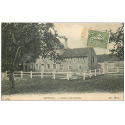 carte postale ancienne 14 MEZIDON. Ferme Sainte-Barbe